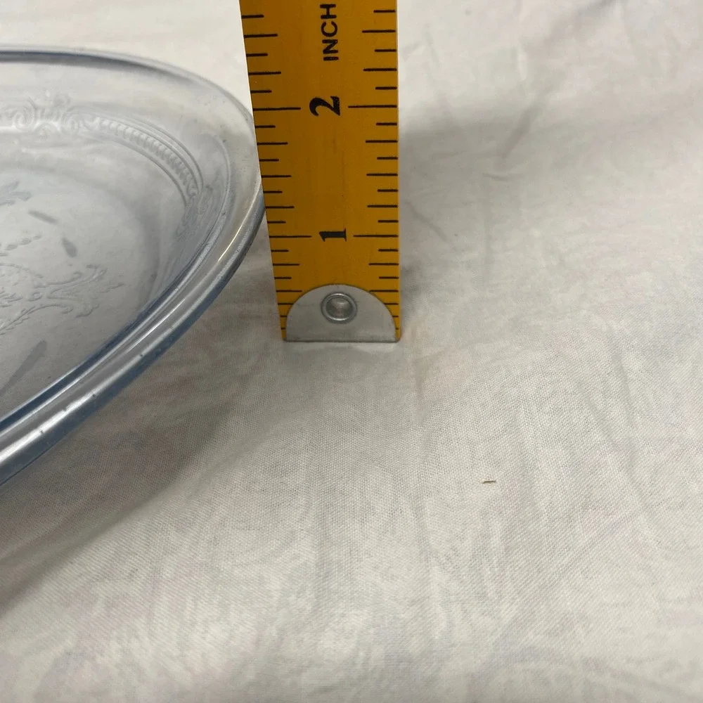 Vintage Fire-King Clear Glass 9